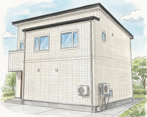 パースはイメージです。