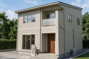 ２階建て・３２坪・３LDKのお家に開放的な吹抜けがございます！