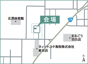 地図を目印にお越しください。
敷地内にお車3台分駐車可能です。
