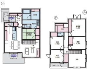 玄関土間からキッチンへのダイレクトな動線もこだわりです！