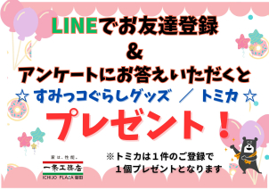 <font color='blue'>ららぽーと磐田</font>へのお買物の際は、是非<font color='#FC0CCE'>「ICHIJO PLAZA（一条プラザ）」</font>へお立ち寄りください。
