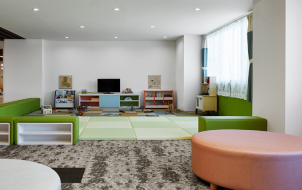 キッズスペースも完備！
ご家族の皆様でぜひお待ちしております！