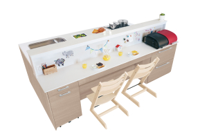 子育て世代に人気なキッズカウンターキッチン！