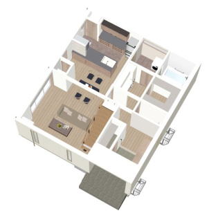 大きな吹き抜けで叶える明るい暮らし⭐️