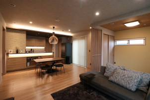 一条工務店標準仕様のキッチンやお風呂などが実際にご覧になれます。