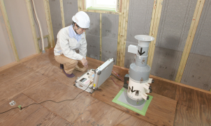 断熱材や、防腐防蟻処理などの範囲をお伝えします。