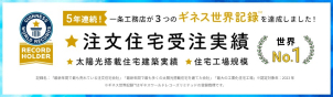 注文住宅実績No.1！！
世界で一番選ばれている一条の最新モデルをご見学出来ます

平屋の屋根の大きさを活かした
‶超″大容量太陽光パネルで電気代０円！？
詳しくお聞きしたい方は、まずはお問い合わせください