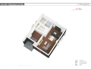 2階建て　４LDK　33坪