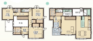 使いやすい回遊同線、収納たっぷりのお家★