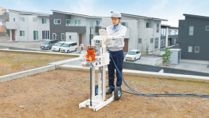 地盤のプロがしっかりご自宅の地盤を調査いたします。安心して計画を進めるためにも、早めの無料調査がオススメです！