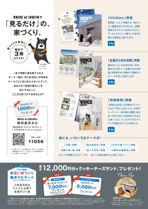 オーナー様の声をテーマごとのまとめたスタイルブック「VOICE OF ICHIJO」