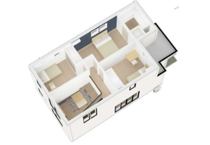 ３部屋それぞれに十分な収納を完備★