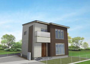 かすみがうら市下稲吉にある約30坪の二階建になります。宿泊体験棟なので、家具もあり、住まいのイメージはとてもしやすいです！！