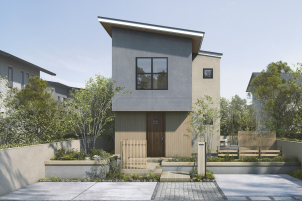 さらぽか空調が採用可能な、今までにない北欧風デザイン住宅"Naturia"
