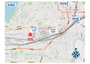場所の詳細はご予約後にご連絡いたします。会場は「一条タウン西伊場」分譲地内にございます（敷地内の駐車スペースあり）。お気をつけてお越しください。