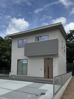 ３LDKの2階建て
リーズナブルな商品（HUG me）のモデルハウス！