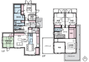 さらぽか空調システム採用で、季節問わず家中快適にお過ごし頂けます！