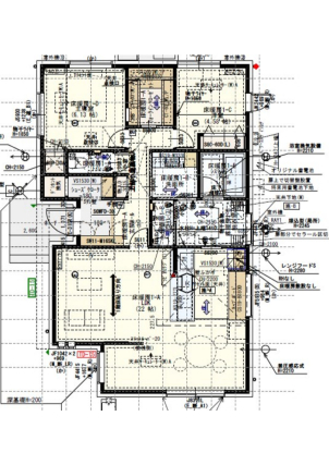 平屋建て約27坪2LDKのお家です。生活動線や居室の大きさをご確認できます