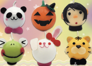 10月10日（土）～10月12日（月）
展示場でハロウィンイベント開催！
粘土アートづくり
菓子プレゼントもあるよ