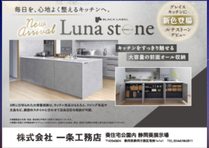 ☆ご見学ポイント☆
毎日を心地よく整えるキッチンへ
新色登場【ルナストーンデビュー】