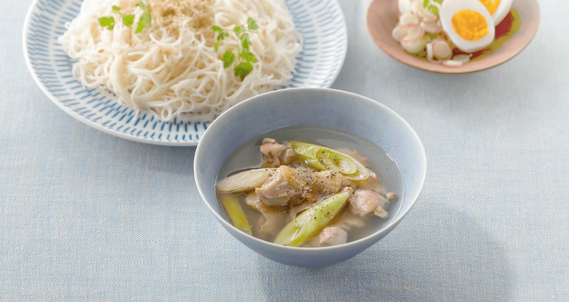 鶏塩つけ麺