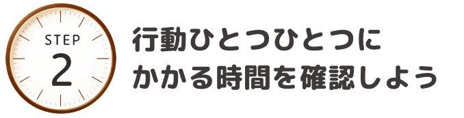 現実の1日と理想の1日のギャップを把握しよう