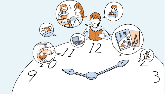 心と時間に余裕がある人生へ！ 毎日が充実する時間の使い方＜前編＞