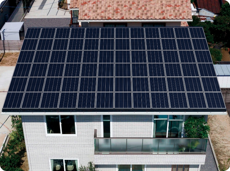 大容量太陽光パネル