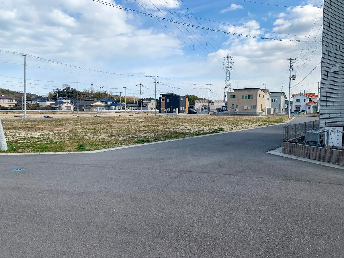 いわき市平幕ノ内 土地 2街区　西側道路　