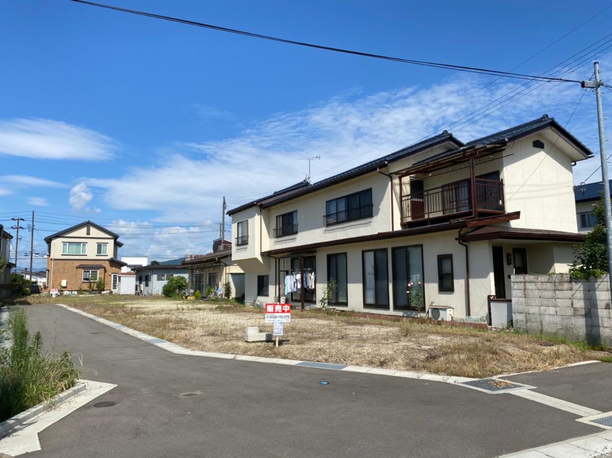 伊達市保原 土地 全景　