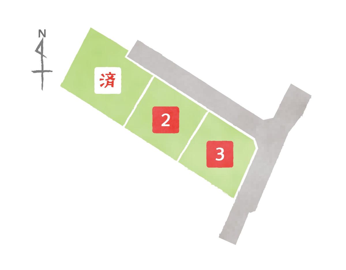 90坪以上のお土地です！ご家族時間を楽しめるお庭を取り入れるのも良いですね！　