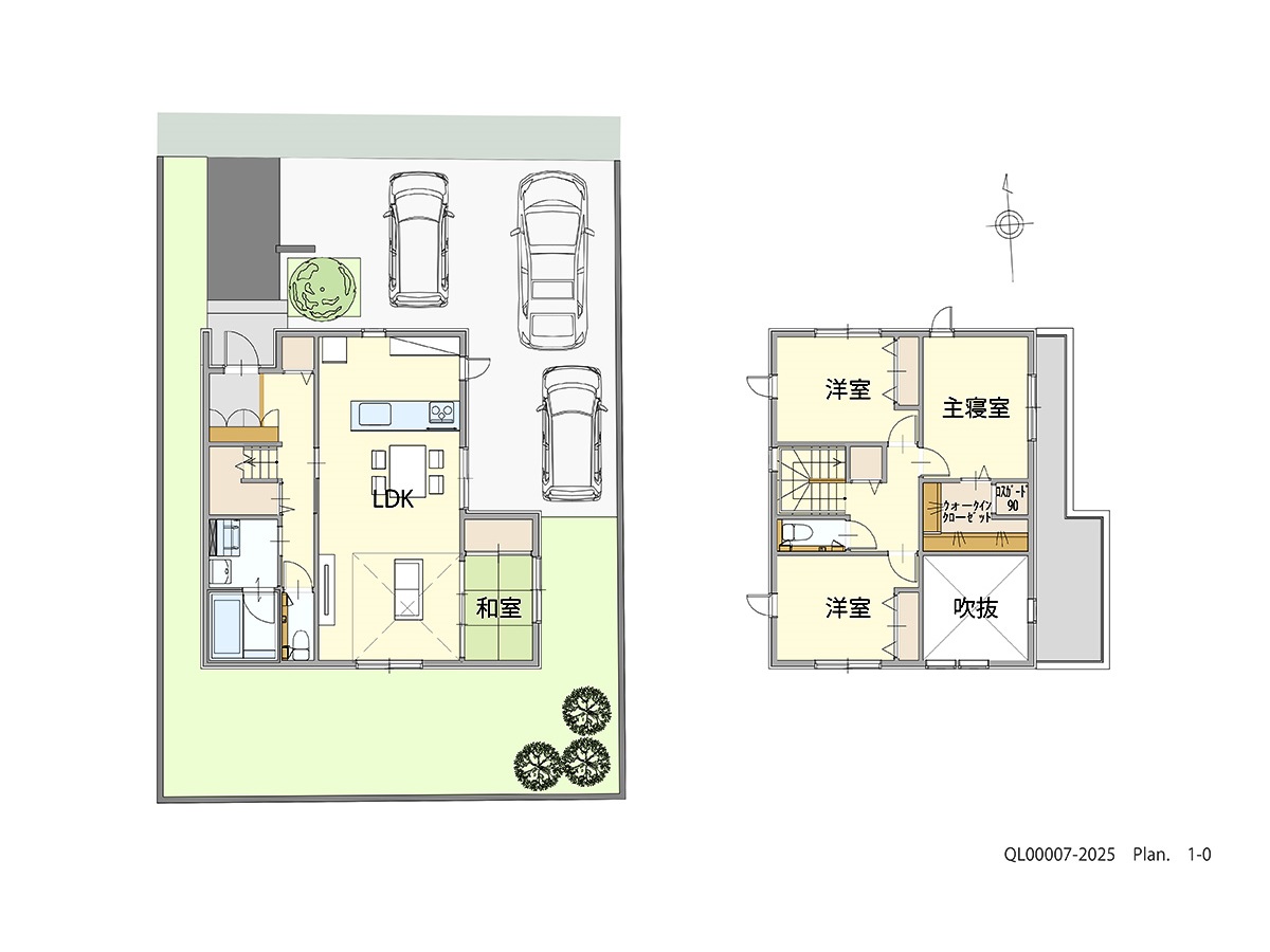メイプルタウン笹谷 Ⅲ 土地 区画番号No.29 「子育てにピッタリ!ご夫婦におすすめプラン」 <br>建物タイプ:i-smileⅡ/延床面積:103.29㎡(31.23坪) <br>建物本体価格(参考):2,254万円(税込み)<br>