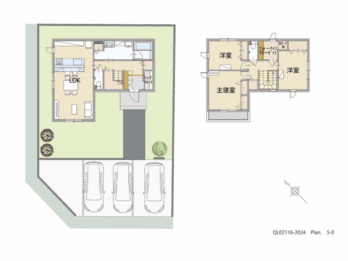 イイコトテラス小山市南半田 土地 区画番号No.1 「家に帰ったら片付け快適、菌を持ち込まない」 <br>建物タイプ:ｉ－ｓｍｉｌｅⅢ＋/延床面積:101㎡(30.54坪) <br>建物本体価格(参考):2,196万円(税込み)<br>