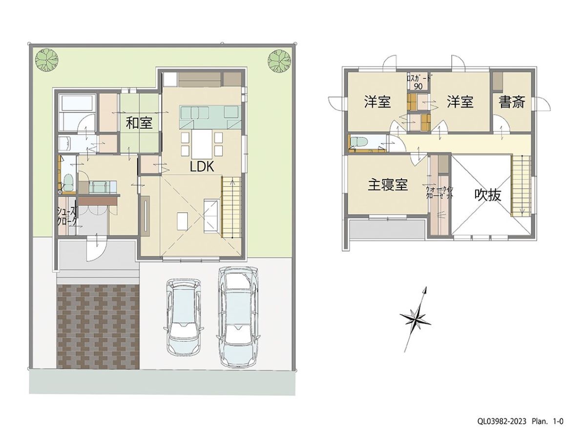 イイコトテラス鈴鹿市北玉垣町 土地 区画番号No.7 「叶えたい！が詰まった充実プラン」 <br>建物タイプ:グラン・スマート/延床面積:106.71㎡(32.27坪) <br>建物本体価格(参考):2,824万円(税込み)<br>