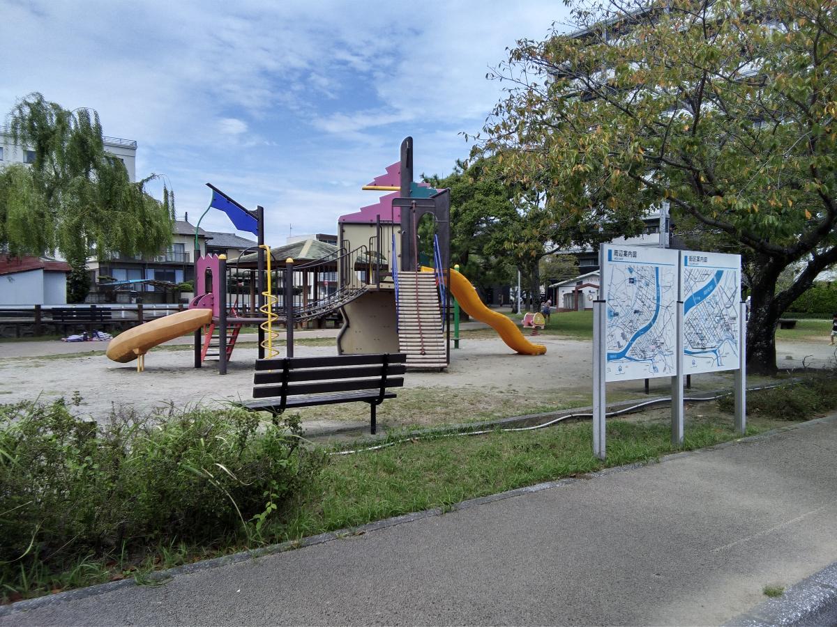 薩摩川内市宮崎町清水田 土地 春田川公園まで約1.7km（徒歩22分）　遊具もあり、春にはお花見も楽しめます。