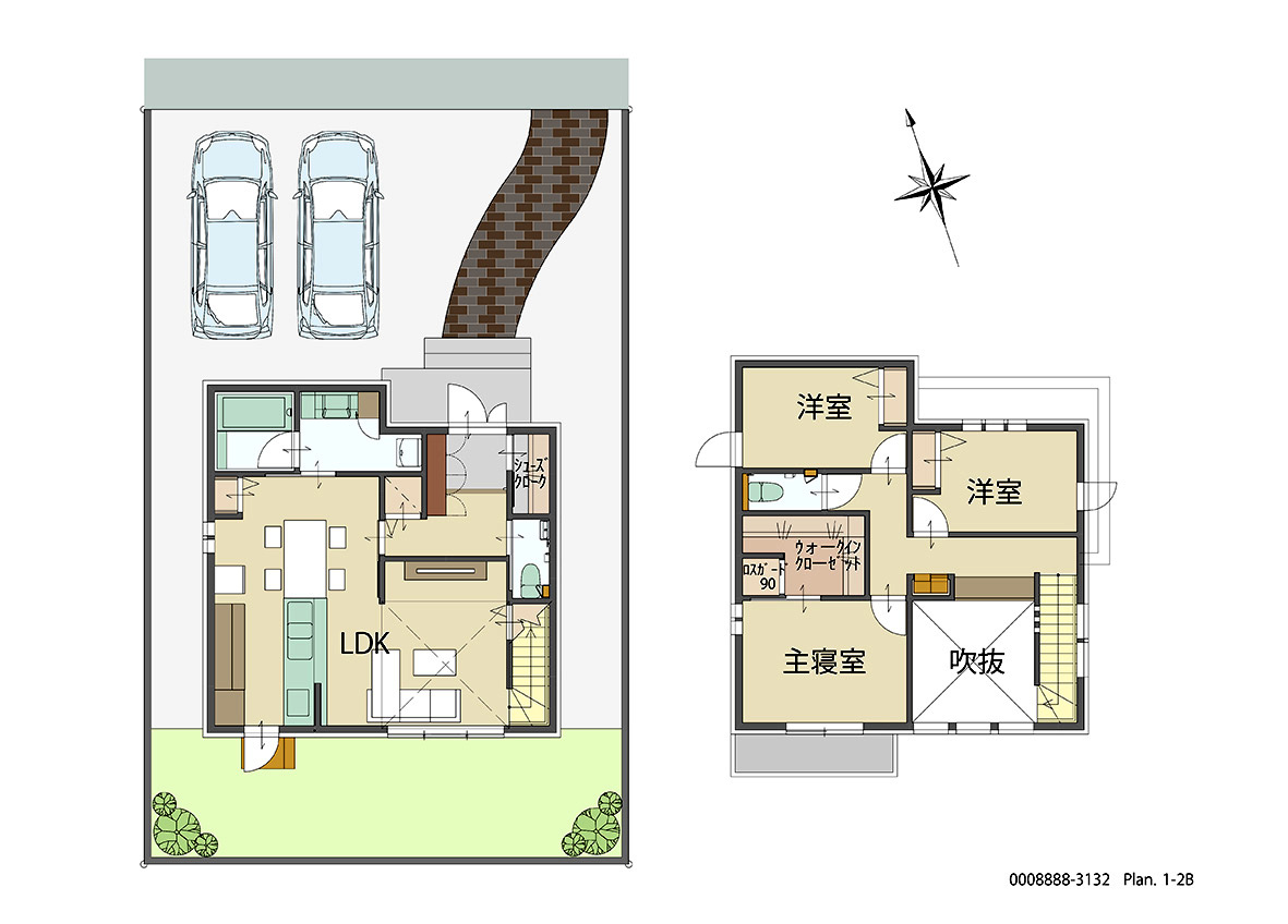 工匠辞典平屋、二階建住宅原図集含農村住宅(その2)