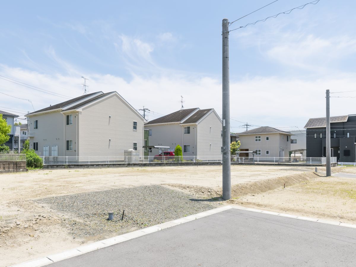 区画9：254.50㎡（76.98坪）　夏にはＢＢＱができるお庭を取り入れるのも良いですね！　