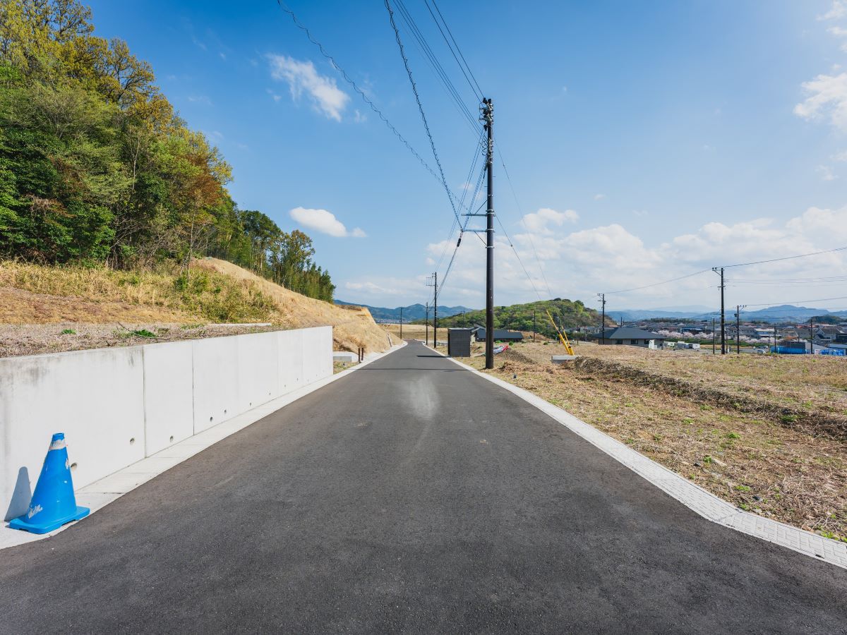 区画28、29　北西道路　