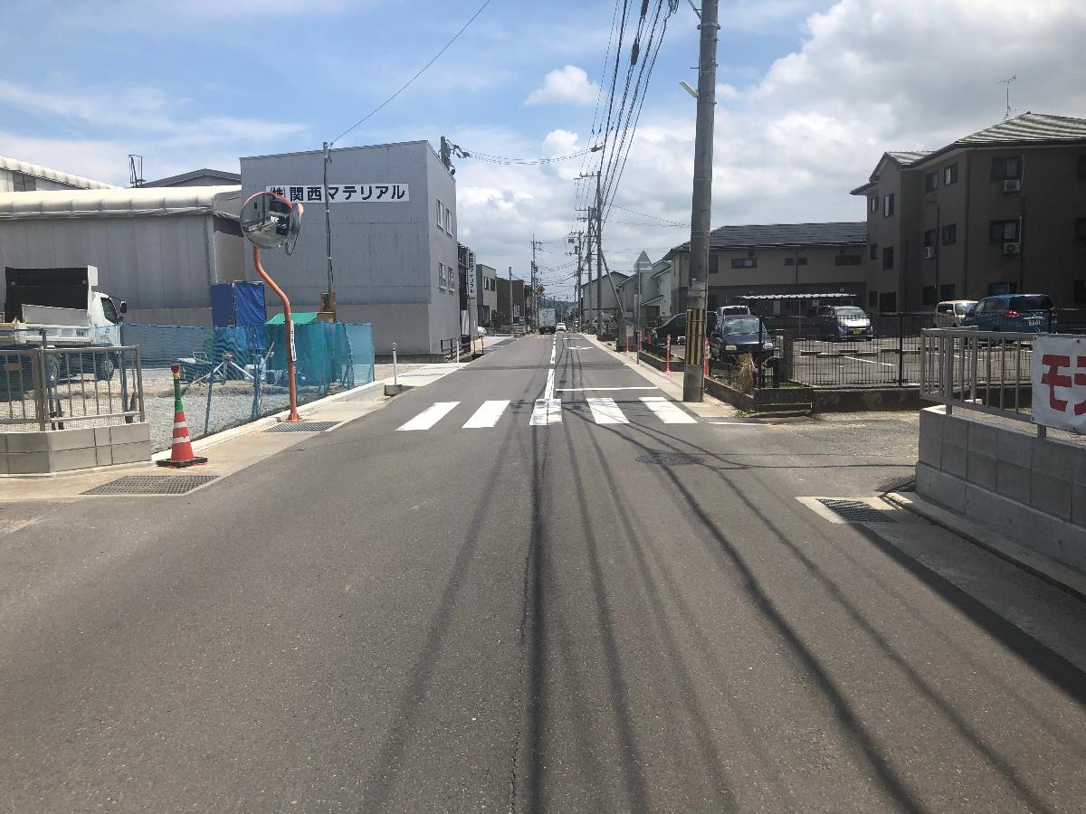 高松市木太町今村上所分譲地１ 土地 全面道路　