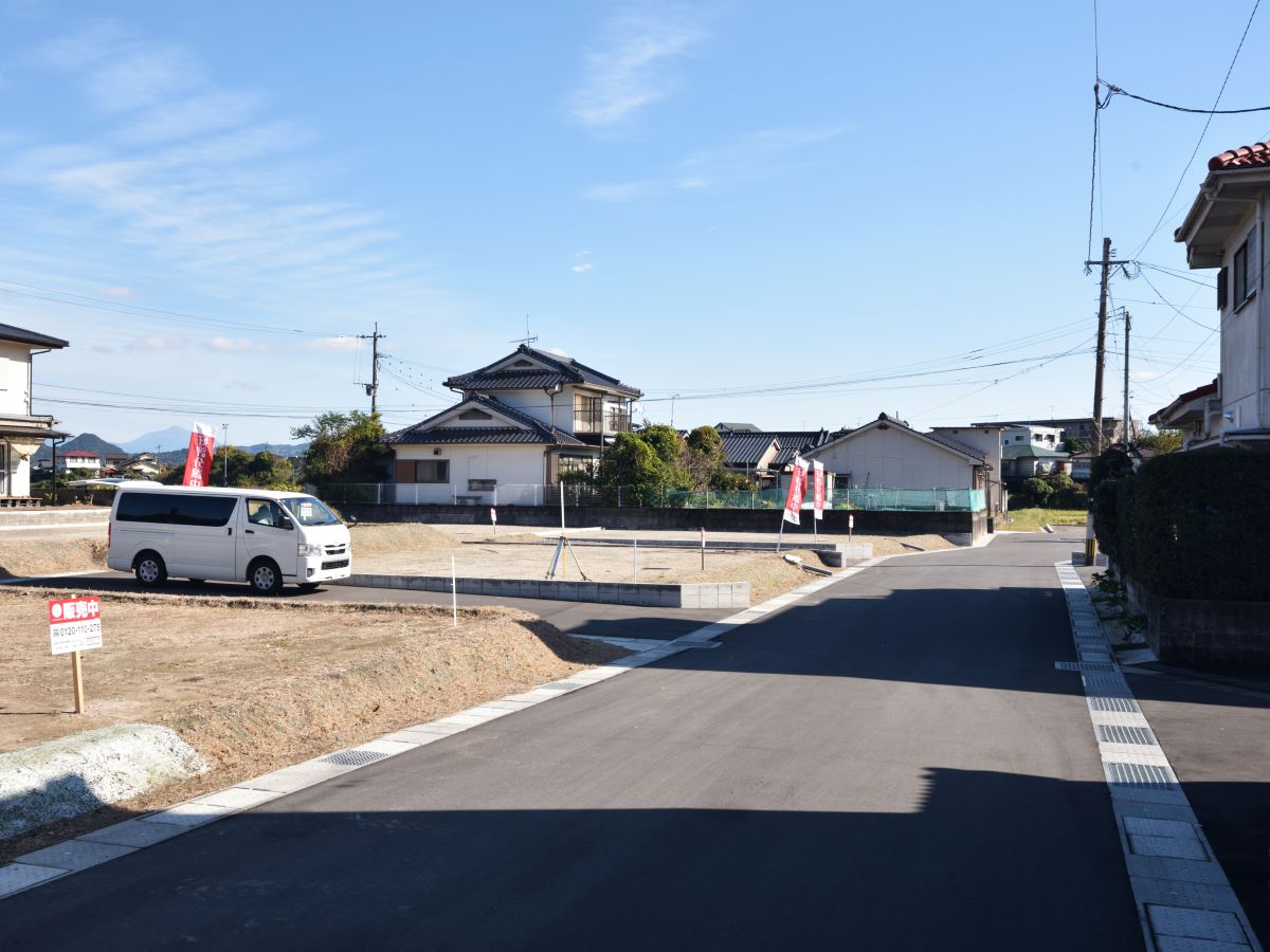 区画1、2 全面道路　