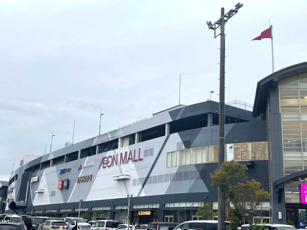 イオンモール岡崎まで約1km（徒歩13分／車で約4分）　ショッピングセンターまで徒歩圏内の距離にあります。普段のお買い物だけでなく、休日にご家族と行くのにも便利です。