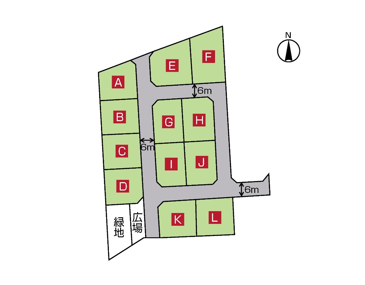 三沢市深谷一丁目 二期 土地
