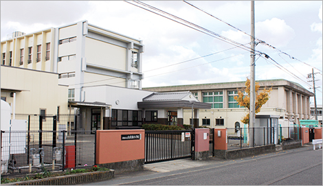 ゆめみヶ丘岸和田　３期 土地 岸和田市立山直南小学校まで約1.1km（徒歩14分）　少人数のアットホームな学校です。小中一貫校設立の計画もあります。（詳細は岸和田市HPでご確認ください）