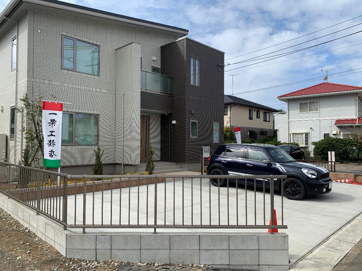 鹿嶋市平井分譲地 モデルハウス 区画番号No.１ 駐車場