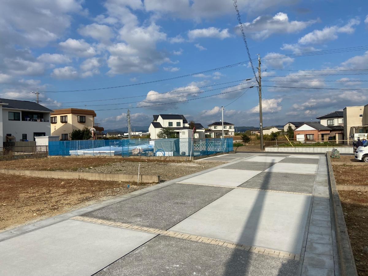 区画3～5の道路舗装状況　
