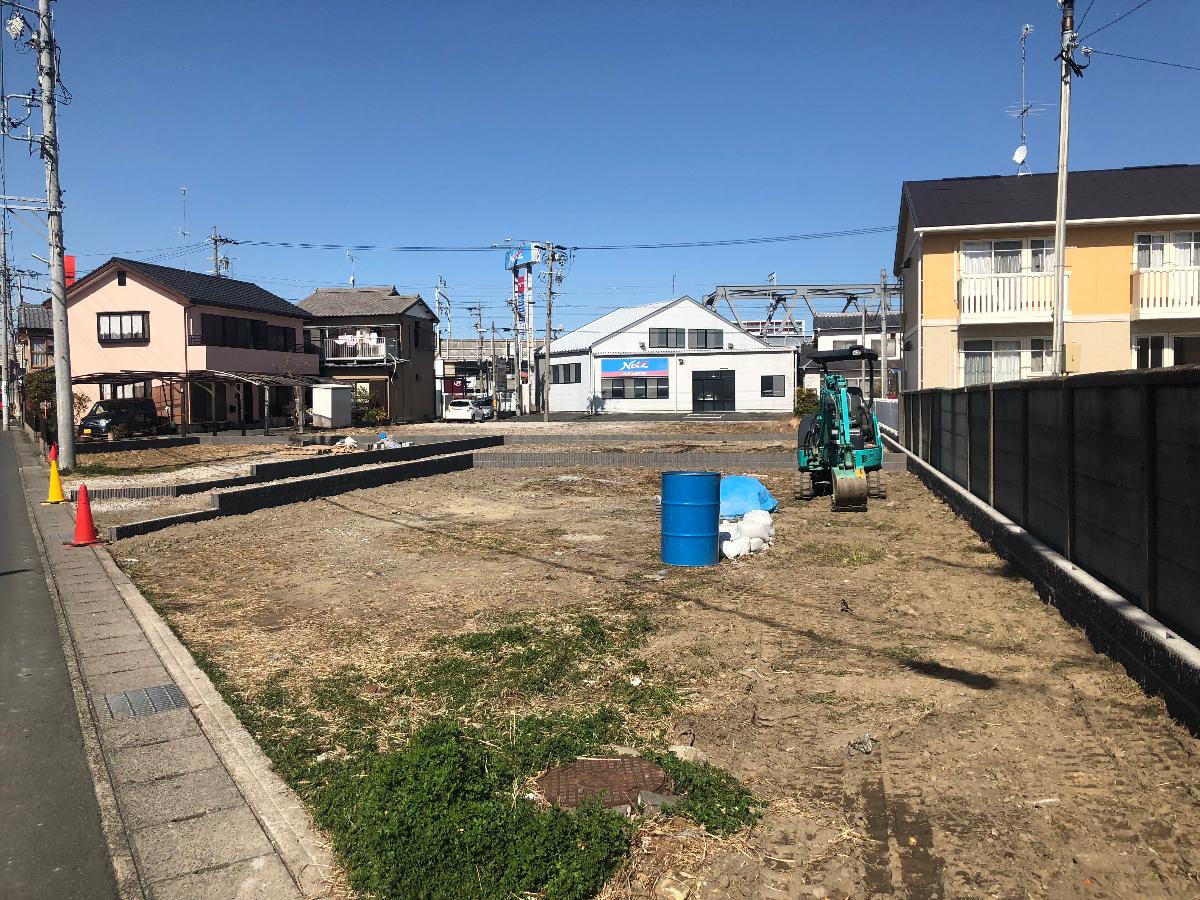 浜松市中区森田町 土地 全景　