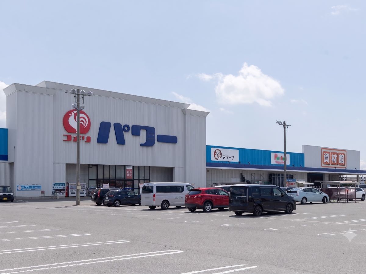 コメリパワー 五所川原店まで約950m（徒歩12分）　園芸用品やDIY用品、日常で必要なちょっとしたものがこのお店で購入することができます。