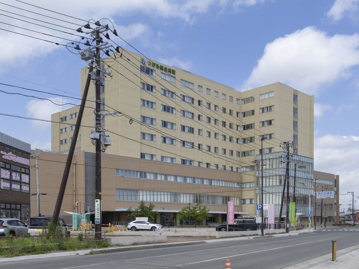 つがる総合病院まで約2km（車で約5分）　総合病院が車で約5分の所にあり、安心ですね！