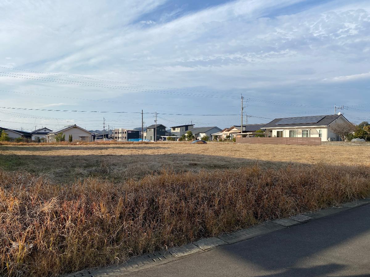 土地南東側から撮影　