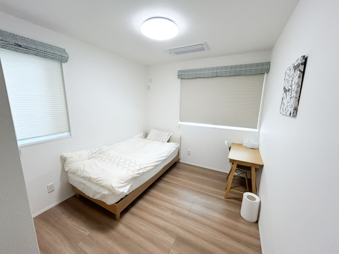 新潟市東区江南３丁目１－２ モデルハウス 区画番号No.1 子供部屋として使える洋室も収納力豊富です